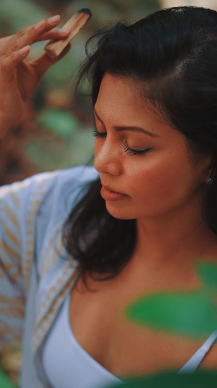 Guided breathwork session